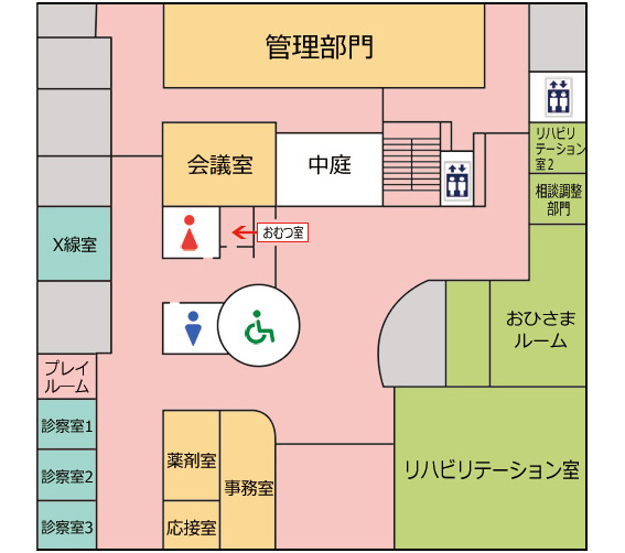 フロアマップ1F